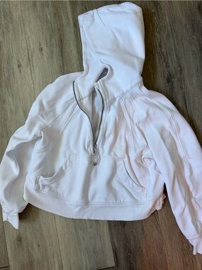 White lululemon hoodie